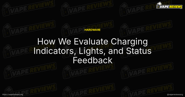 How We Evaluate Charging Indicators, Lights, and Status Feedback article image