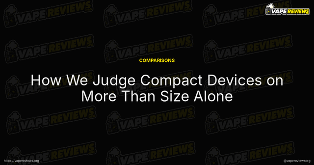 How We Judge Compact Devices on More Than Size Alone article image