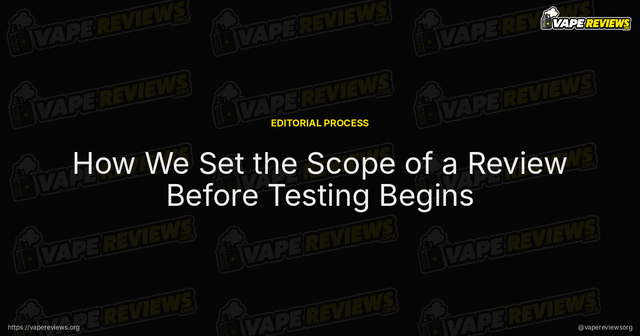 How We Set the Scope of a Review Before Testing Begins article image