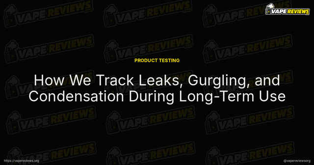 How We Track Leaks, Gurgling, and Condensation During Long-Term Use article image