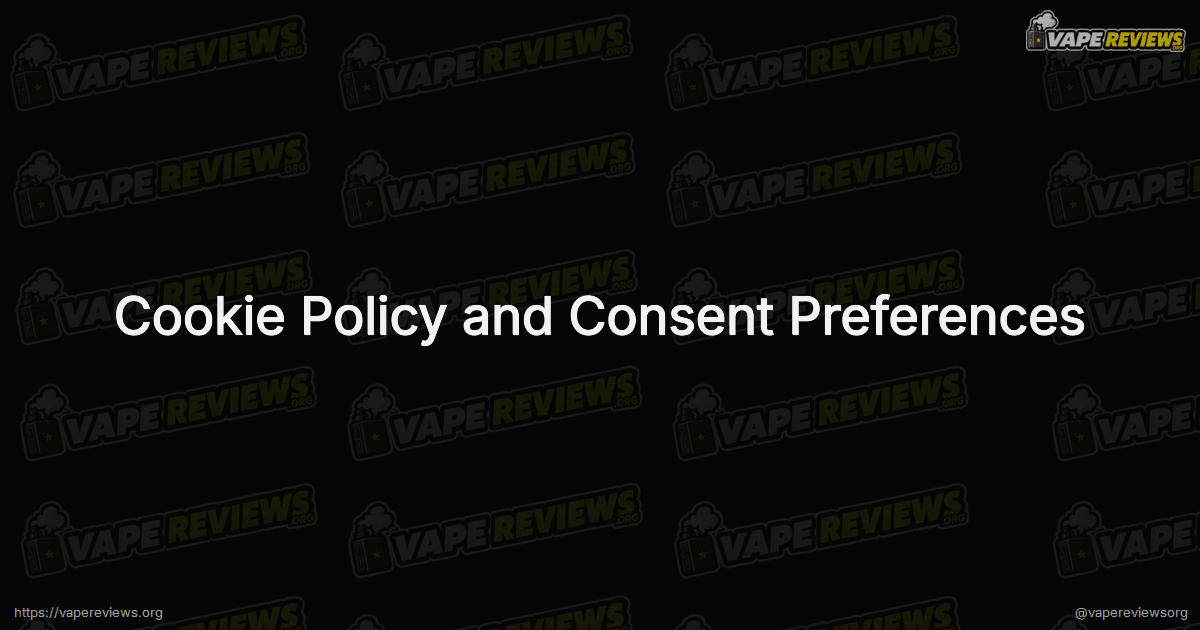 Cookie Policy and Consent Preferences page header image
