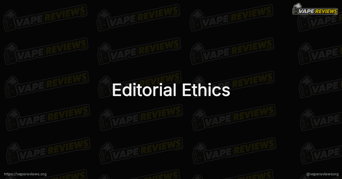 Editorial Ethics page header image