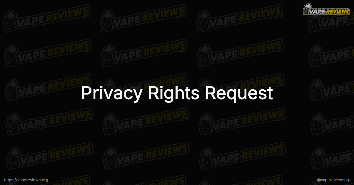 Privacy Rights Request page header image Privacy Rights Request page header image