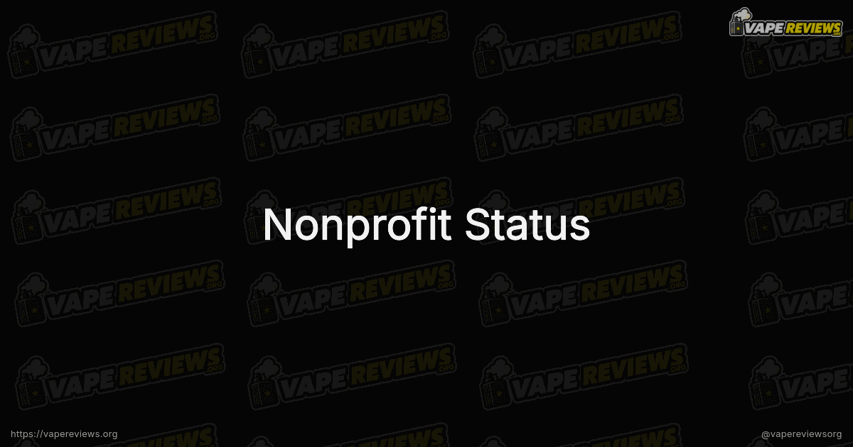 Nonprofit Status page header image